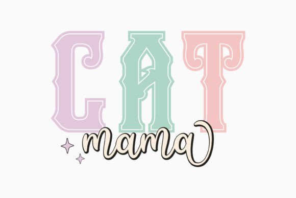 Cat Mama Retro Cat Mom Quote SVG: Graphics & Crafts Review