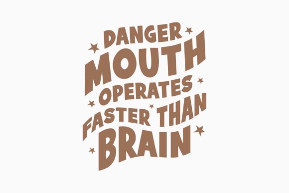 Danger Mouth Graphics for Crafts & Branding
