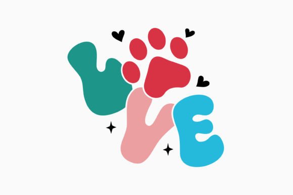 Love Retro Dog SVG: Graphics and Crafts for Branding