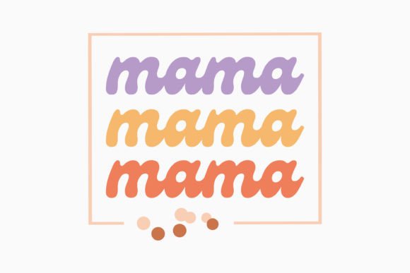 Mama Graphics for Retro Crafts and SVG Design