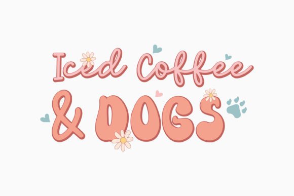 Retro Dog Quote Graphics for Lifestyle Crafts Content