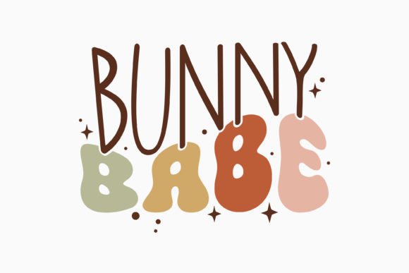 Retro Easter SVG Design Babe: Graphics for Crafts