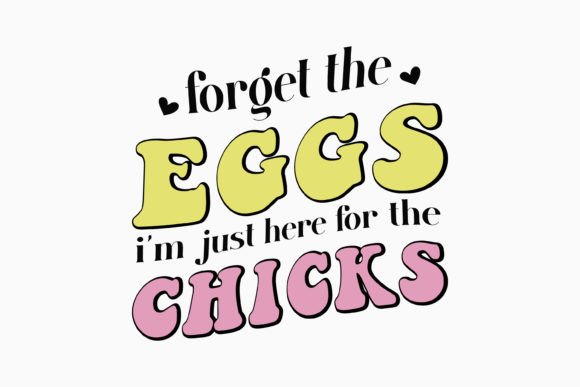 Retro Easter SVG Graphics for Local Business Crafts